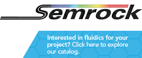 Semrock logo and click here to explore our fluidics catalog