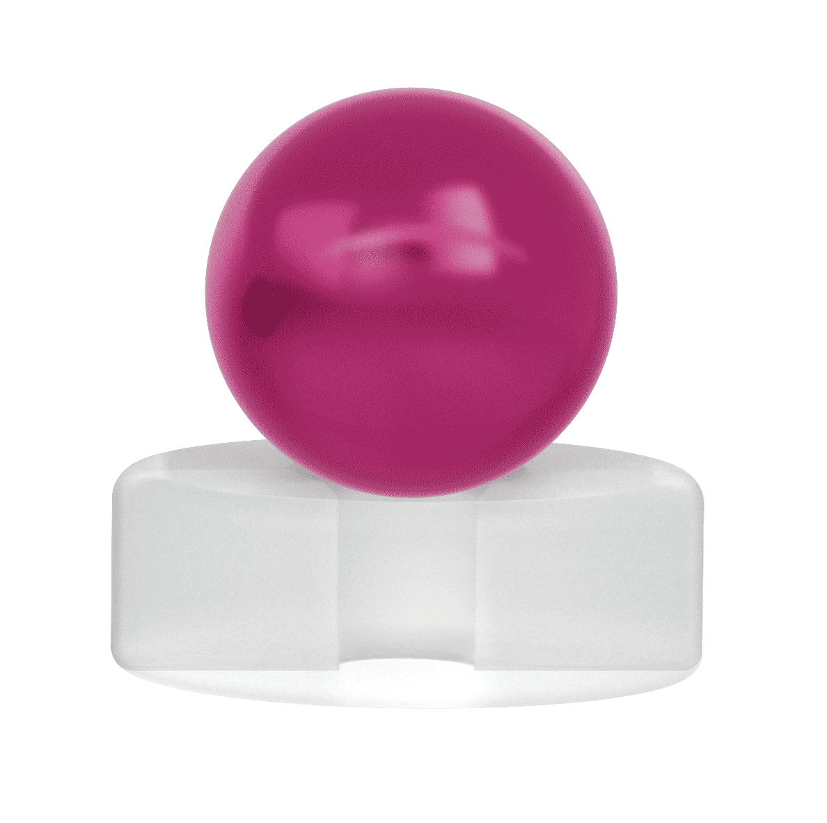 optimal placement of ball on ball seat for ideal sealing surface area
